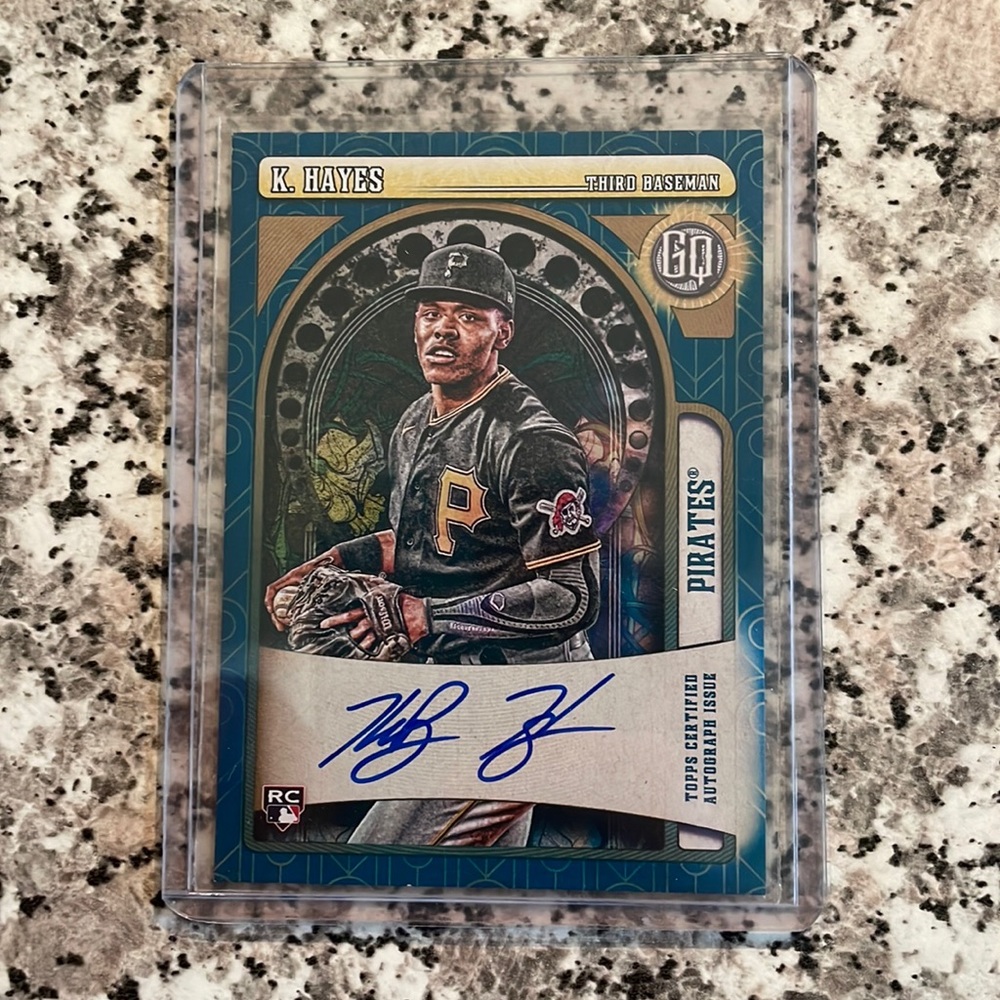 Topps gypsy queen 2021 KE’BRYAN HAYES rookie autograph card #65/99